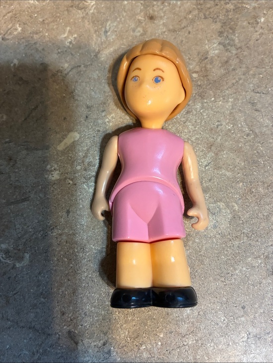 Little Tikes Other - Little Tikes Kids Pink Doll Figurine with Black Shoes Little Sister